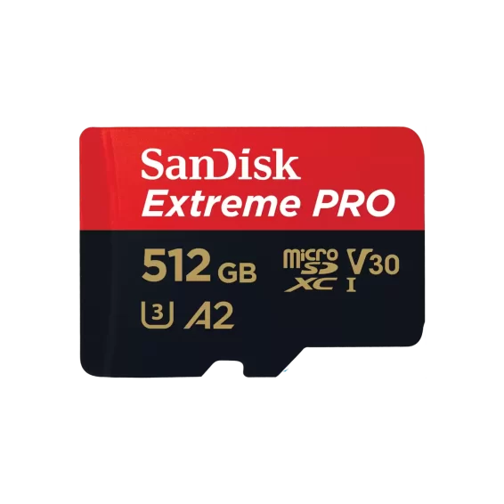 SanDisk Extreme Pro A2 microSDXC 4K - 512 GB